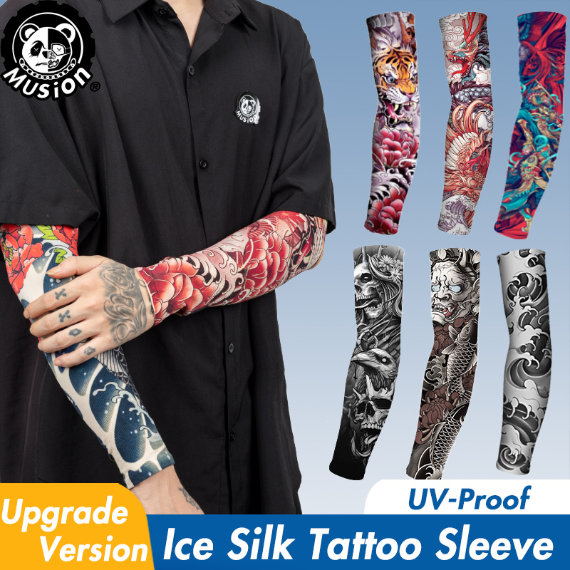 Fishing Socks - Musion nuevas mangas de tatuaje sin