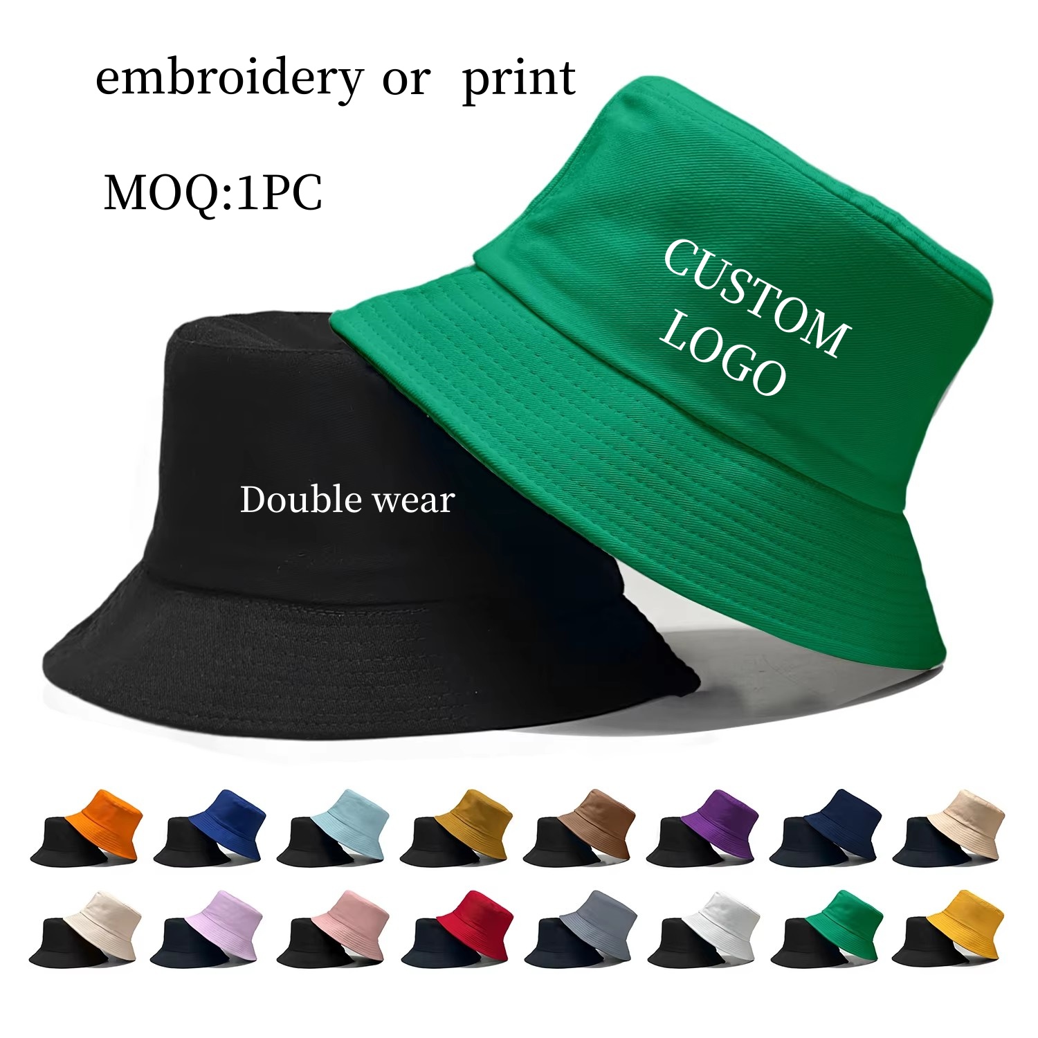 Fishing Hat - Gorra de pescador de doble cara