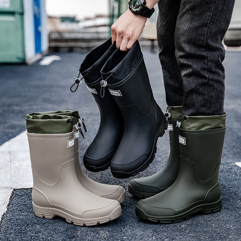 Fishing Boots - Zapatos de goma con suela gruesa