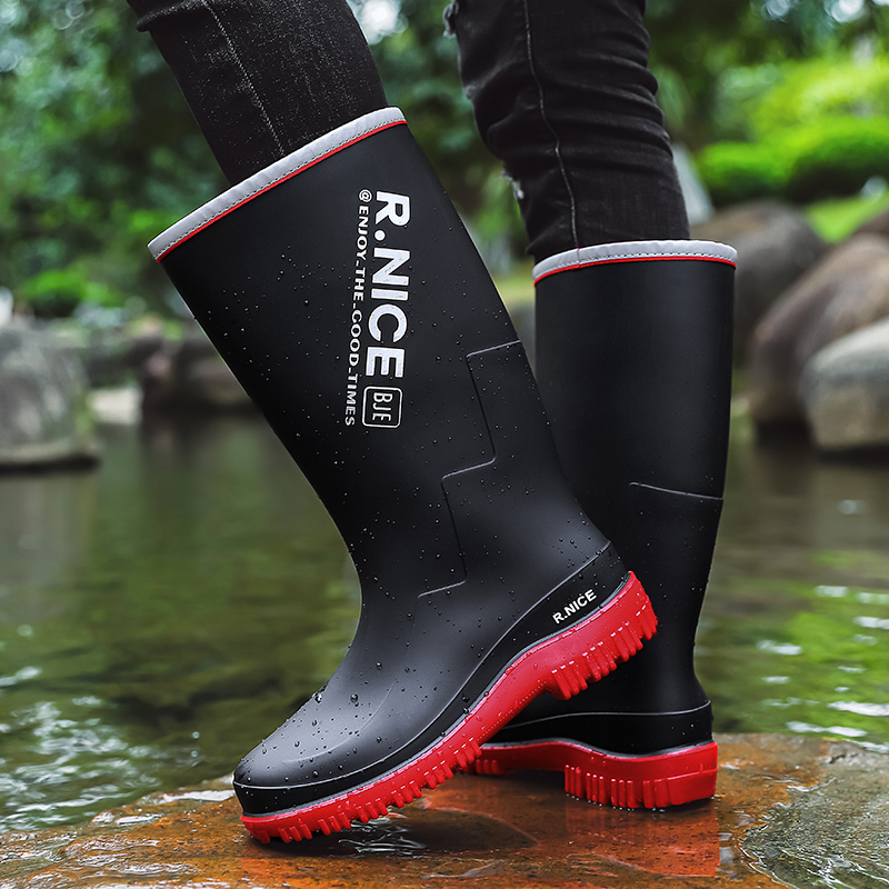 Botas de lluvia para hombre, d - Fishing Boots reseña y precio