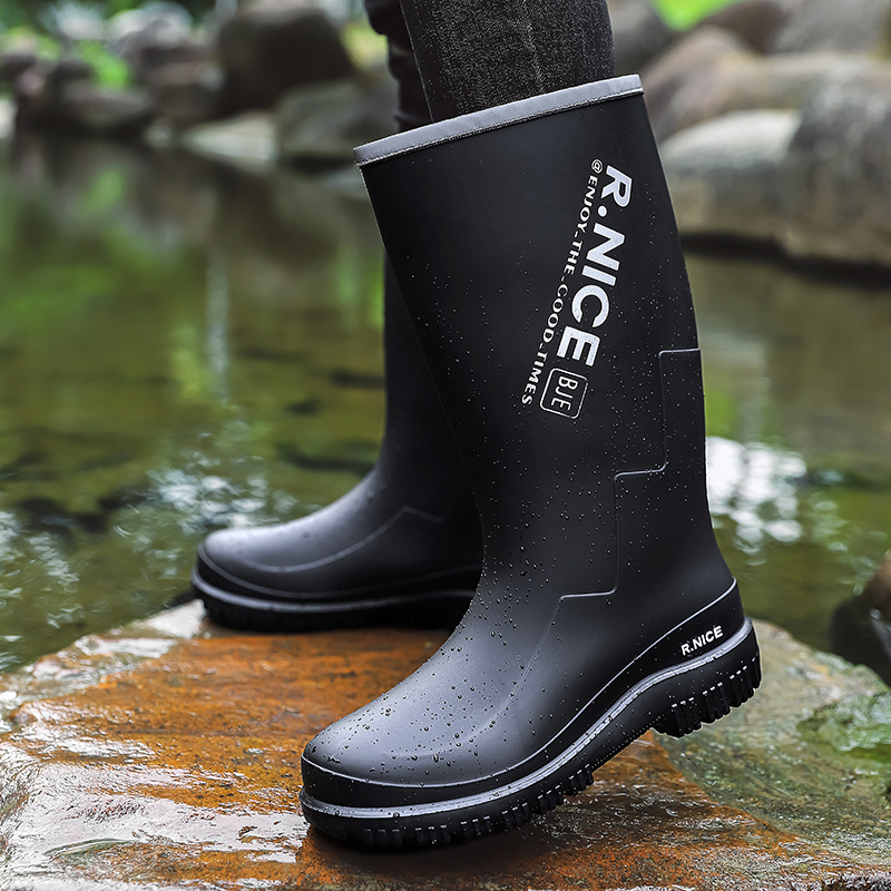 Botas de lluvia para hombre, d - Fishing Boots reseña y precio