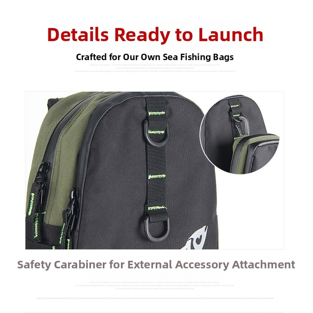 Bolsa Cruzada Ligera e Imperme - Fishing Bag Waterproof reseña y precio