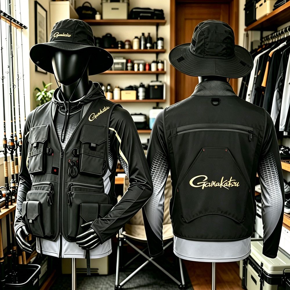 Chaleco de Pesca Gamakatsu par - Fishing Rain Suit reseña y precio