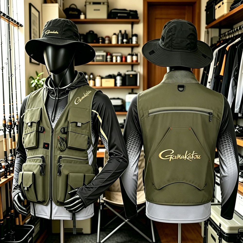 Chaleco de Pesca Gamakatsu par - Fishing Rain Suit reseña y precio