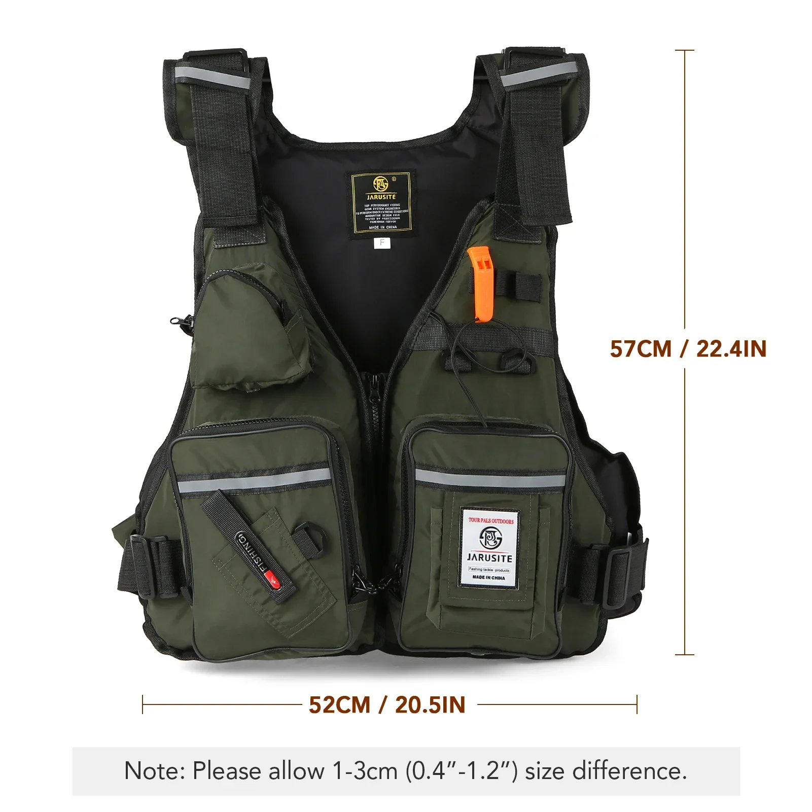 Chaleco Salvavidas para Adulto - Fishing Jacket Waterproof reseña y precio