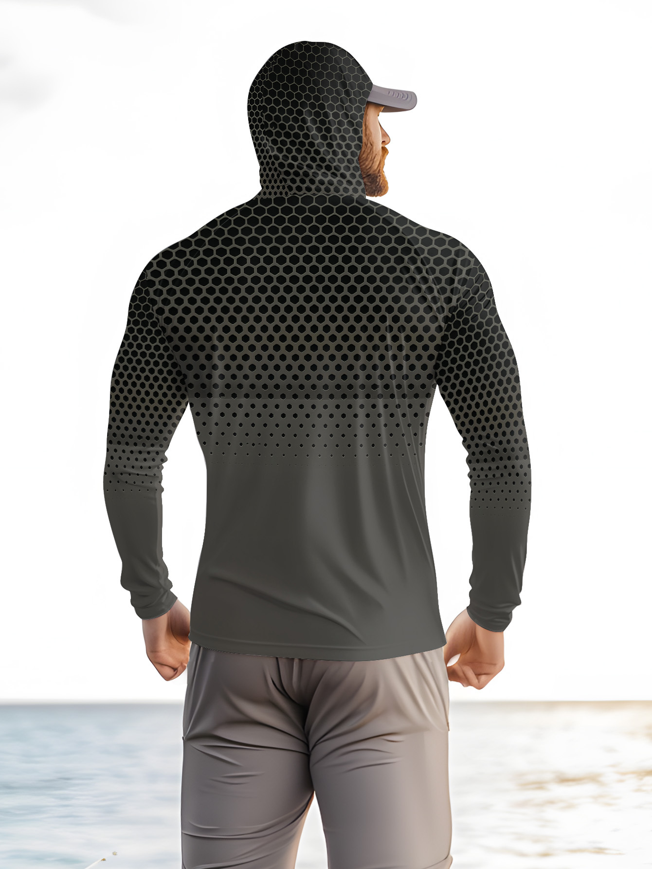 Camisa con capucha para hombre - Fishing Hoodie reseña y precio