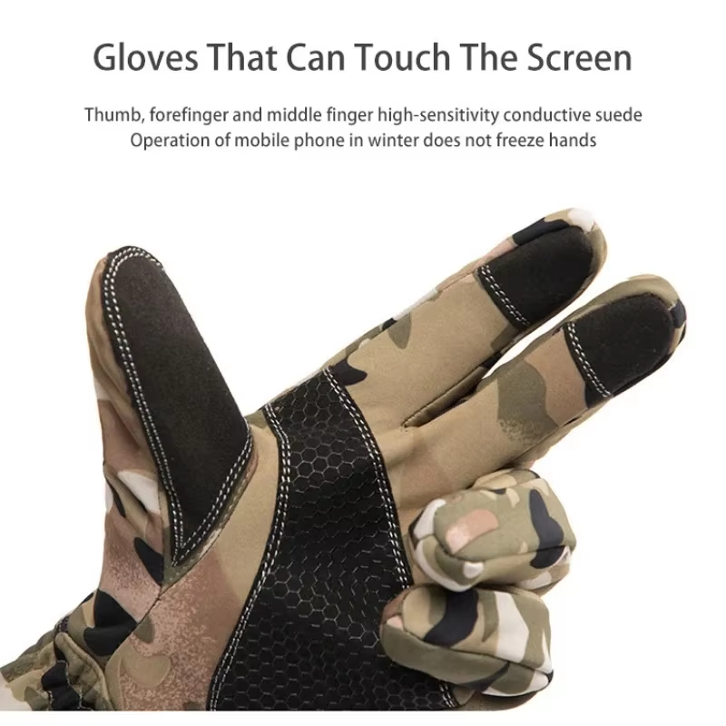Guantes Tácticos de Camuflaje  - Fishing Gloves reseña y precio
