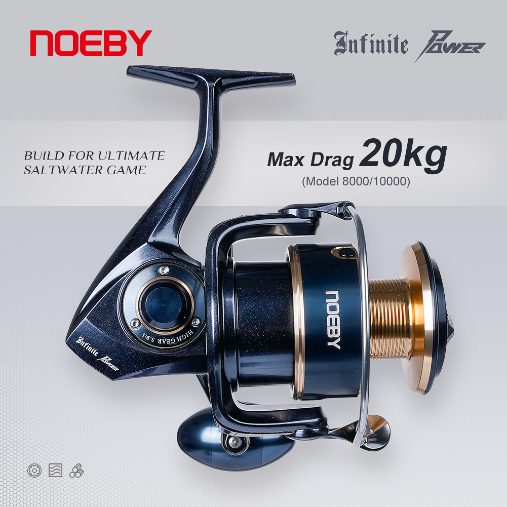 Carrete de Pesca Giratorio NOE - Daiwa Reel Bg reseña y precio
